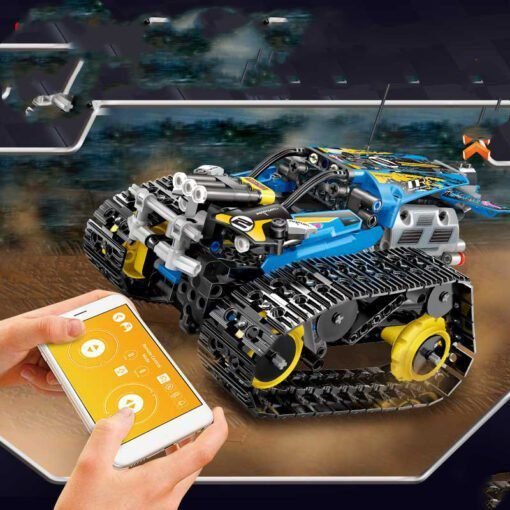 Coche teledirigido para niños, programación, carreras, montaje - Image 4