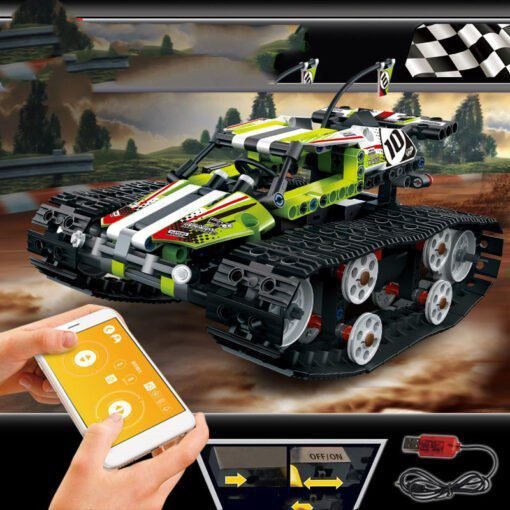 Coche teledirigido para niños, programación, carreras, montaje - Image 5
