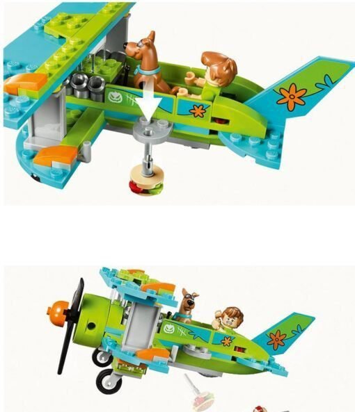 Juguetes educativos para armar para niños de la serie Scooby Doo Mystery Machine - Image 4