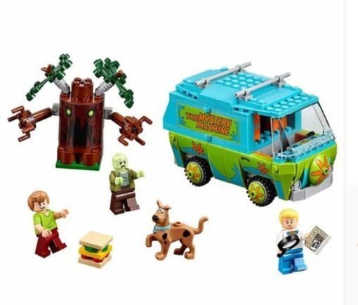 Juguetes educativos para armar para niños de la serie Scooby Doo Mystery Machine