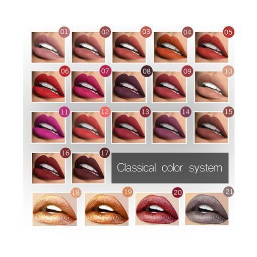 Maquillaje: mate, mate, brillo de labios, lápiz labial - Image 7