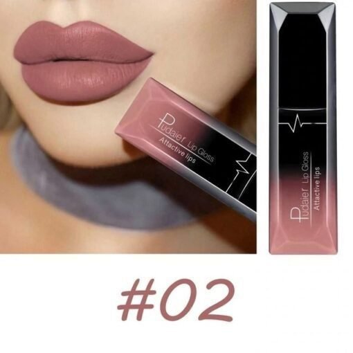 Maquillaje: mate, mate, brillo de labios, lápiz labial - Image 8