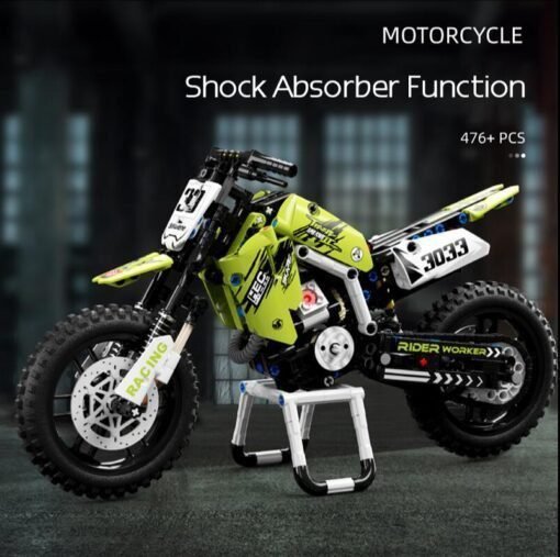 Bloques de construcción Modelo de motocicleta