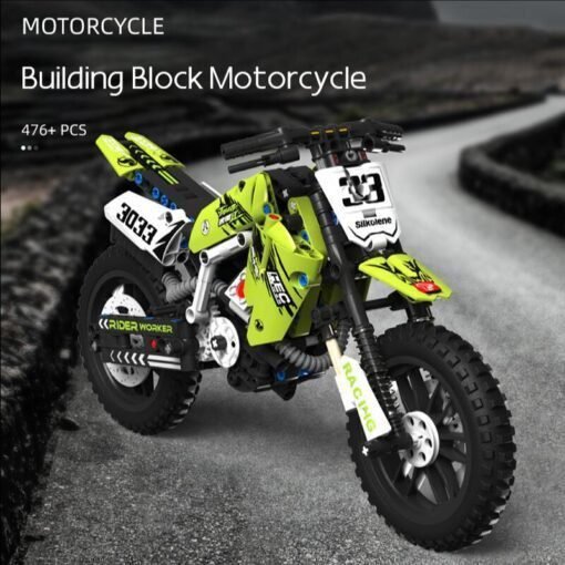 Bloques de construcción Modelo de motocicleta - Image 4