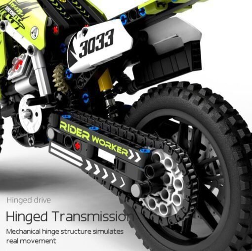Bloques de construcción Modelo de motocicleta - Image 5