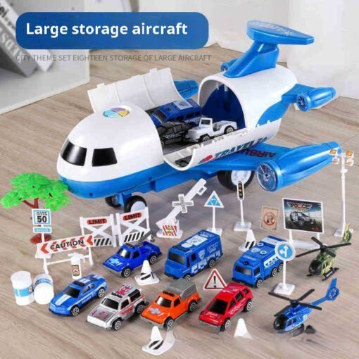 Avión de juguete para niños, de gran tamaño, resistente a caídas - Image 2