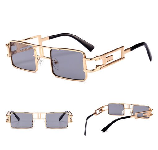 Gafas de sol rectangulares estilo steampunk - Image 6