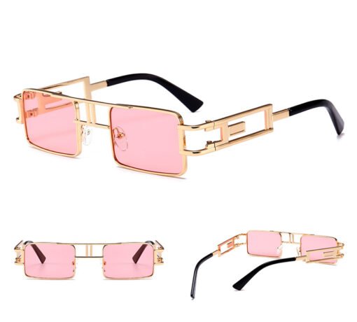 Gafas de sol rectangulares estilo steampunk - Image 5