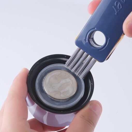 Cepillo limpiador de espacios de botellas 4 en 1 Cepillos de limpieza de tazas multifuncionales - Image 10