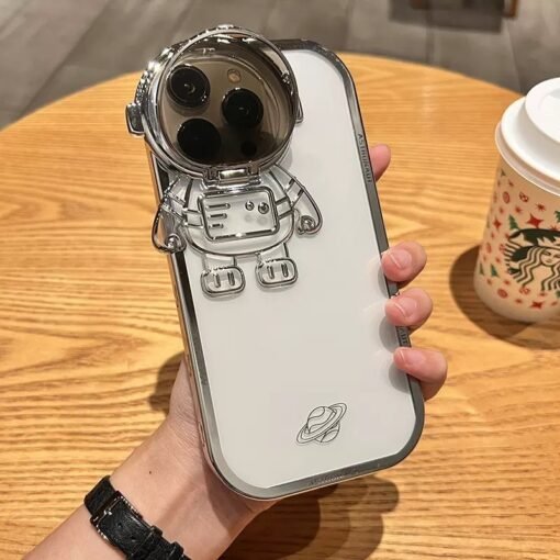 Funda de teléfono con soporte para cámara de astronauta - Image 10